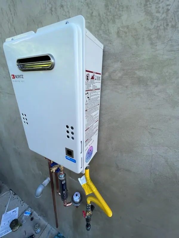 Tankless water heater installation for Fairbanks - Northwest Crossing homes